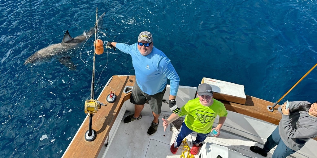 Massachusetts boy reels in great white shark off Florida coast