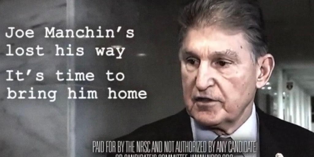 'Retire or get fired': Senate GOP campaign committee targets Manchin, red-state Democrats with ad campaign - Vimarsana News