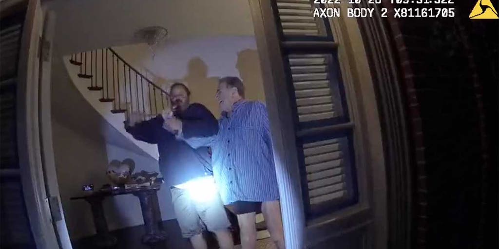 Paul Pelosi video shows hammer attack after police arrive - Vimarsana News