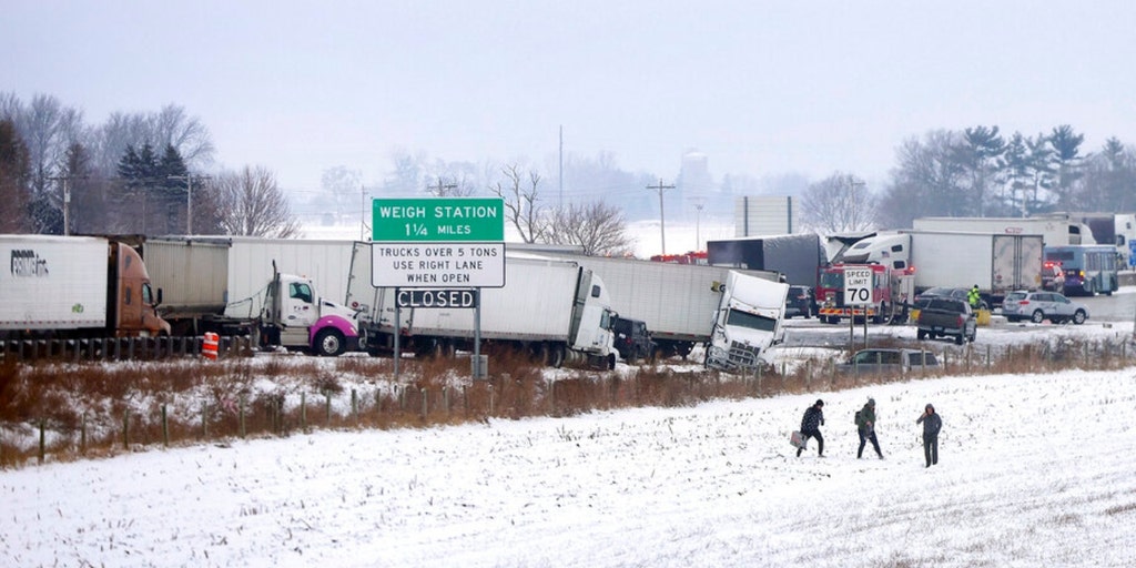 Massive 85-vehicle Wisconsin pileup injures 27, blocks major interstate for hours in both directions