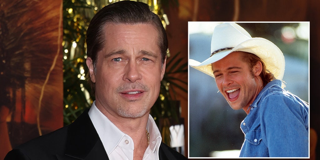 Brad Pitt Reminisces On His First Onscreen Love Scene in 'Dallas
