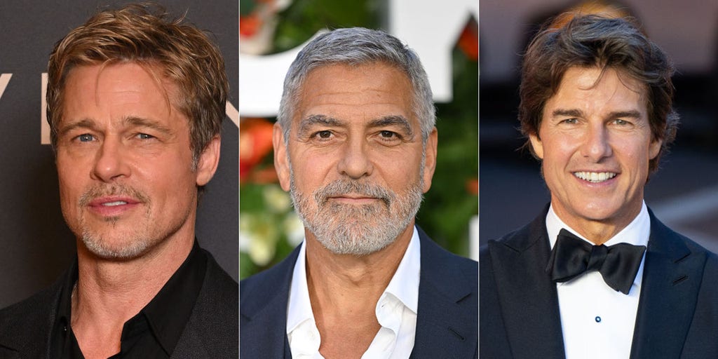 Brad Pitt, George Clooney, Tom Cruise: Hollywood leading men aging  gracefully | Fox News