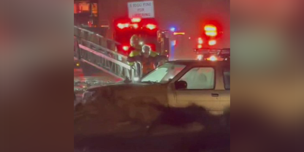 Driver rescued from California flooding as winter storm slams region - Vimarsana News