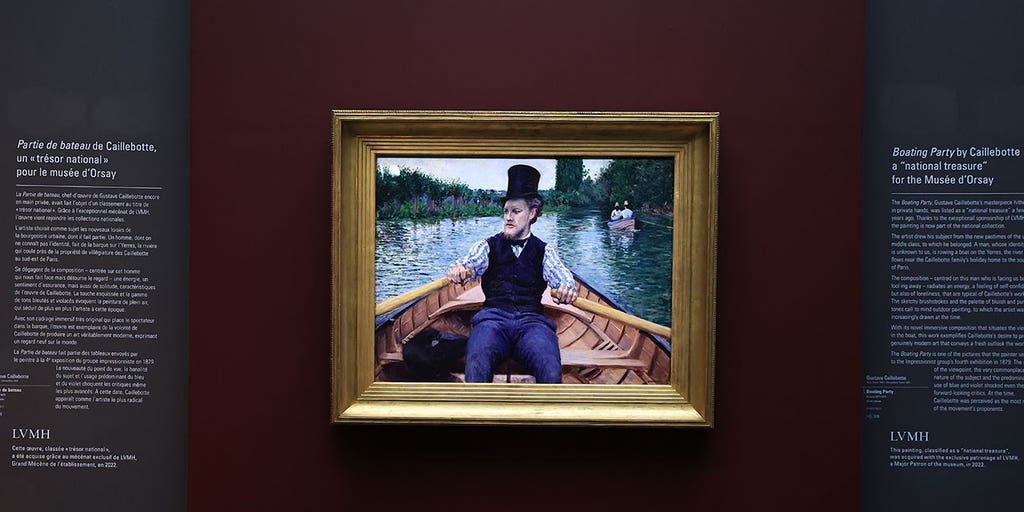 France buys new masterpiece 'Boating Party' for Orsay museum at $47 million