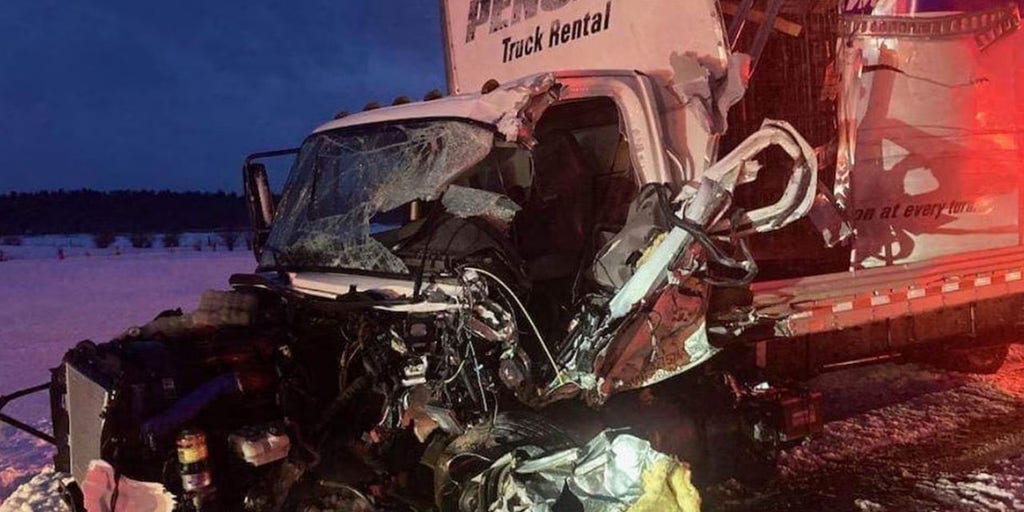 ‘Gruesome’ upstate New York crash between truck, bus leaves at least 6 dead
