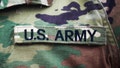 daily news top stories today U.S Army badge is seen on a uniform of American soldier. The Army rolled out its “Be All You Can Be” ad on Monday as part of a new marketing campaign.