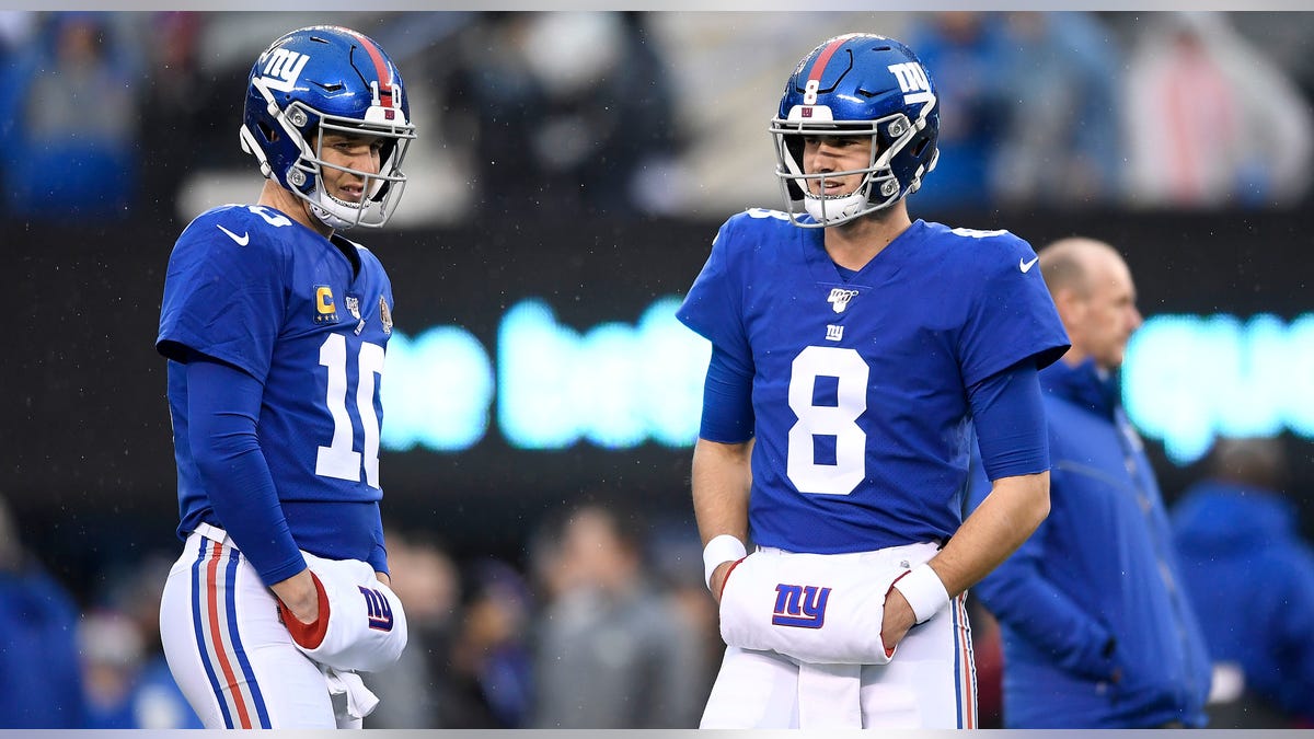 Eli Manning and Daniel Jones