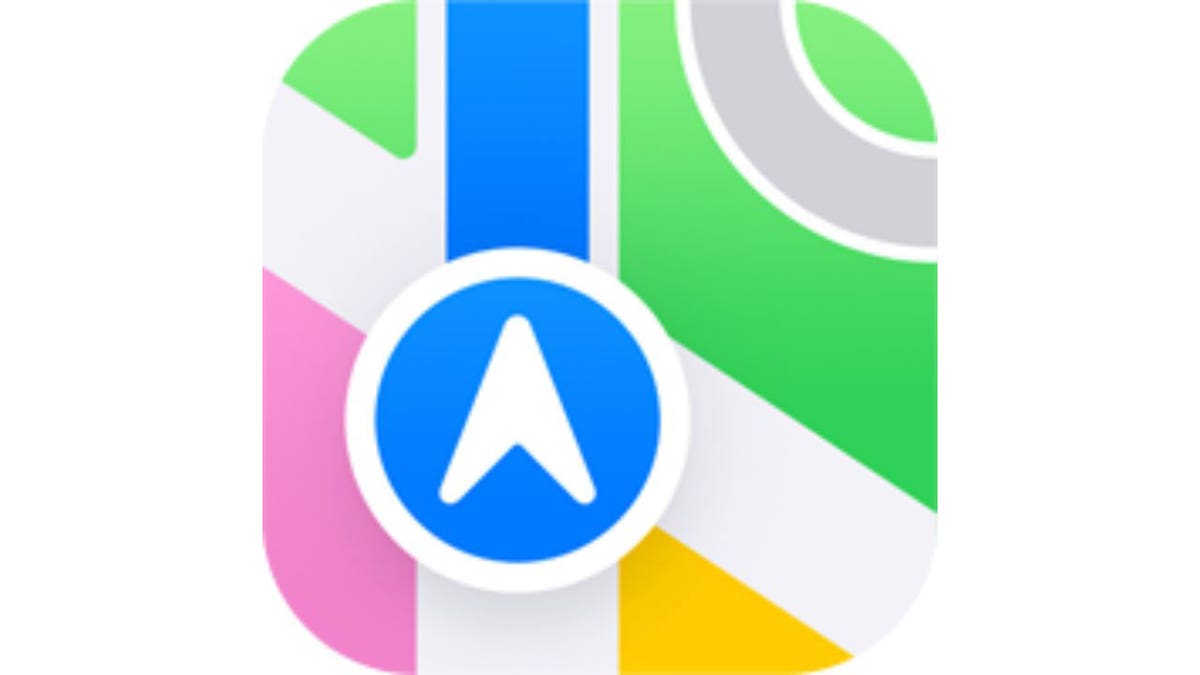 Apple Maps logo.
