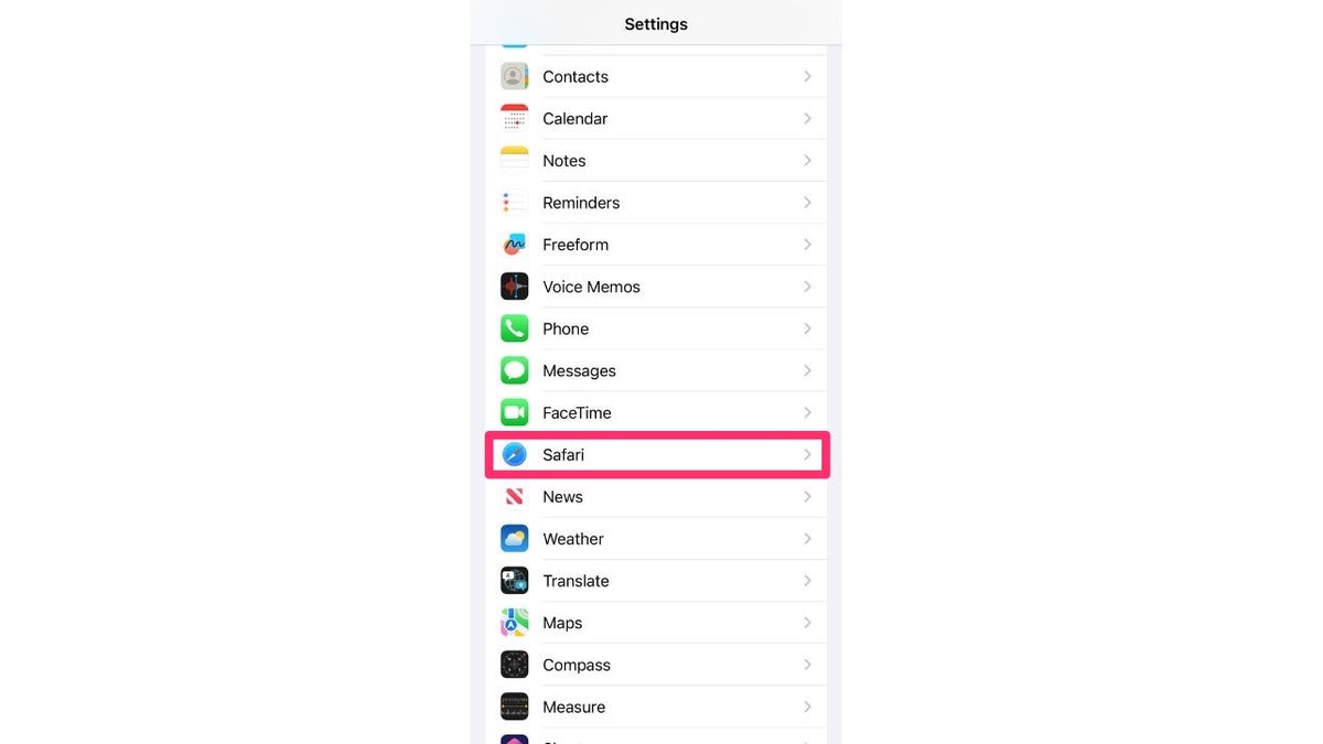 iphone safari internet browser settings apple