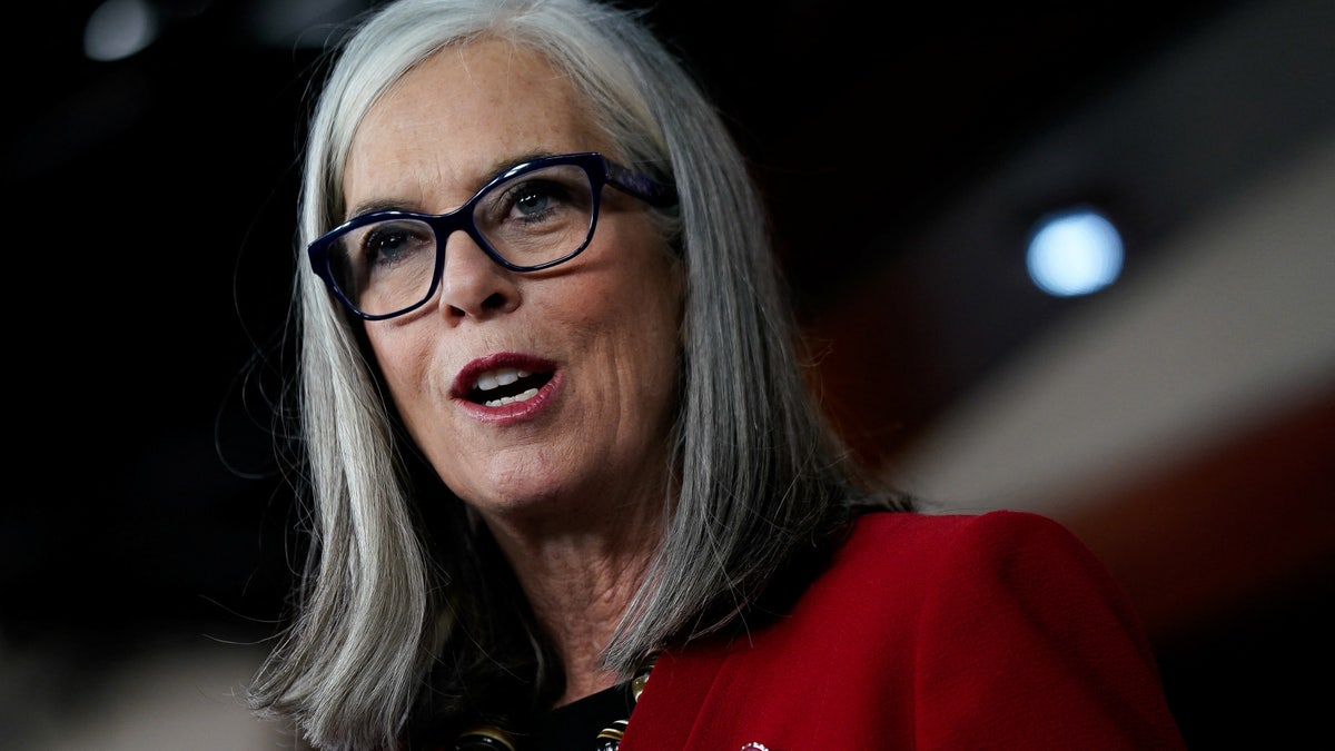 House Democratic Whip Katherine Clark, D-Mass., in December recalled Riley Dowell "waking up with nightmares" over climate change.