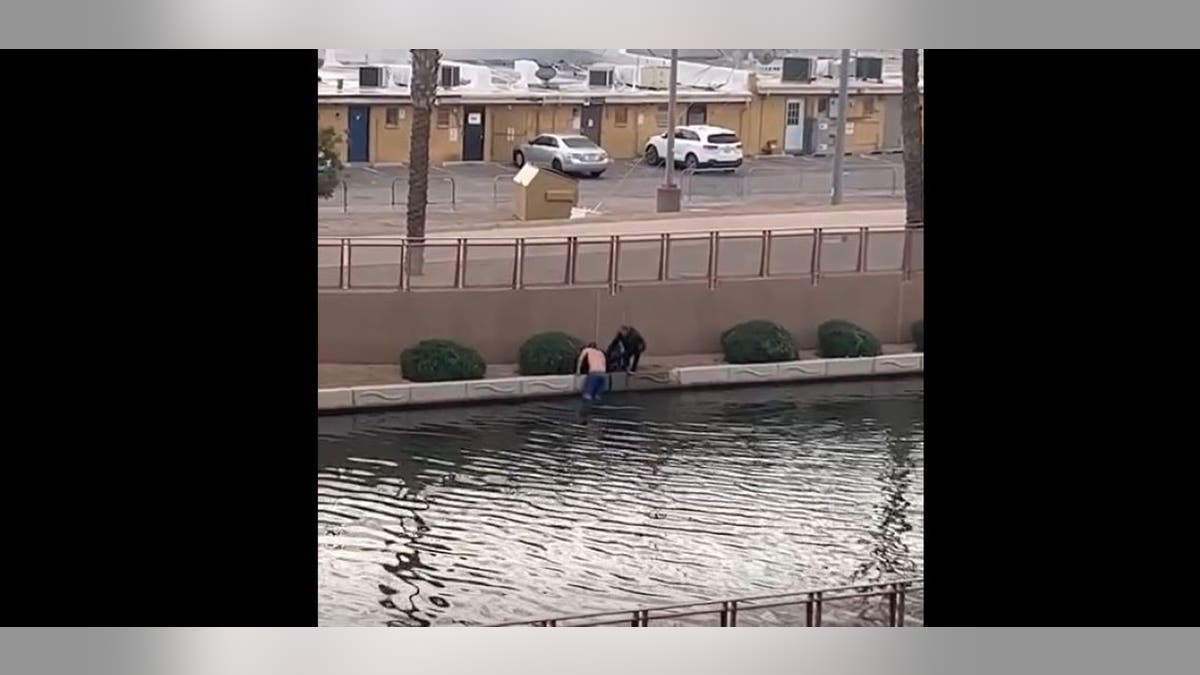 Arizona canal rescue