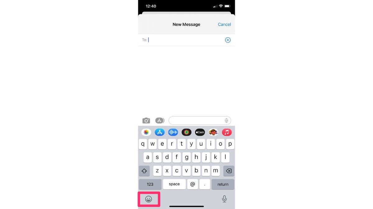 apple iphone emoji keyboard