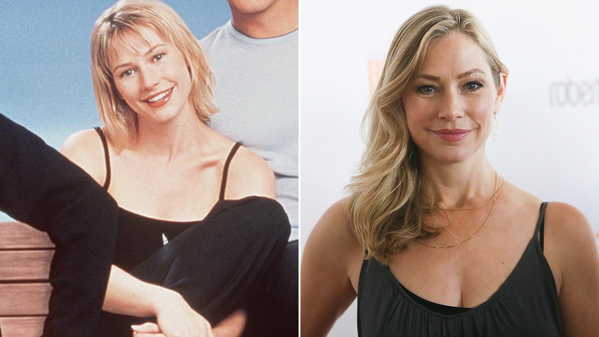 Meredith Monroe then and now split