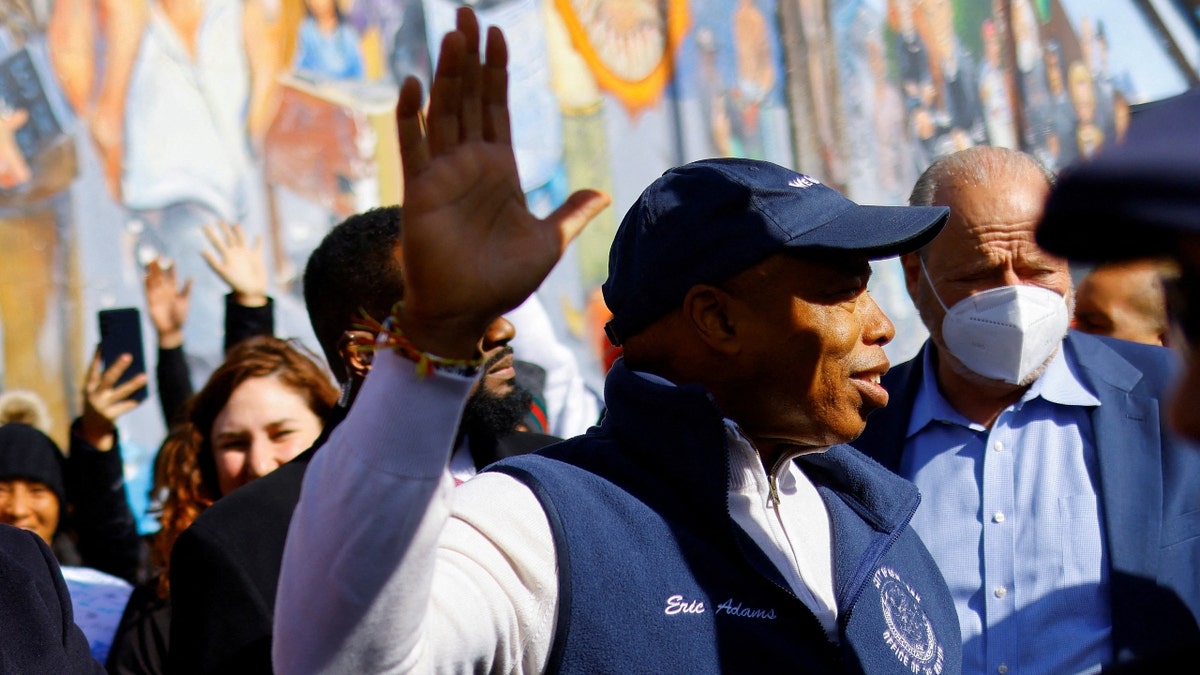 New York City Mayor Eric Adams