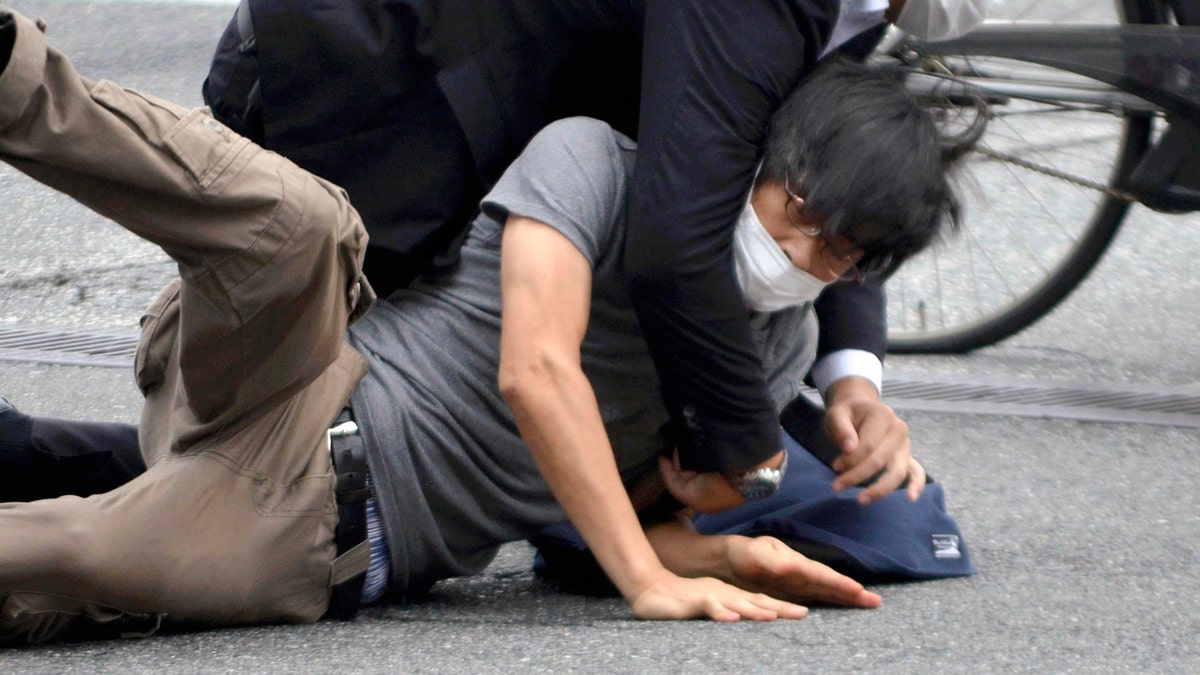 Shinzo Abe suspect taken into custody after shooting