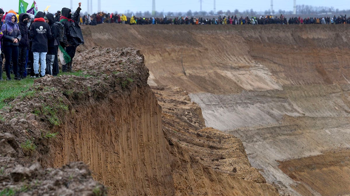 germany coal mine protest