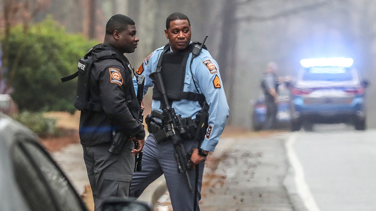 Two police officers