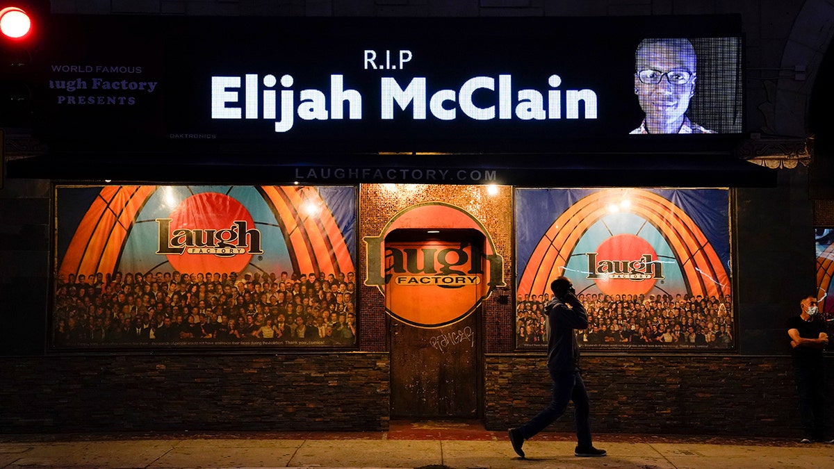 A memorial to Elijah McClain