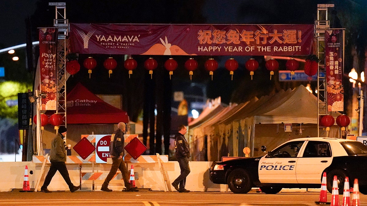 Monterey Park, California crime scene