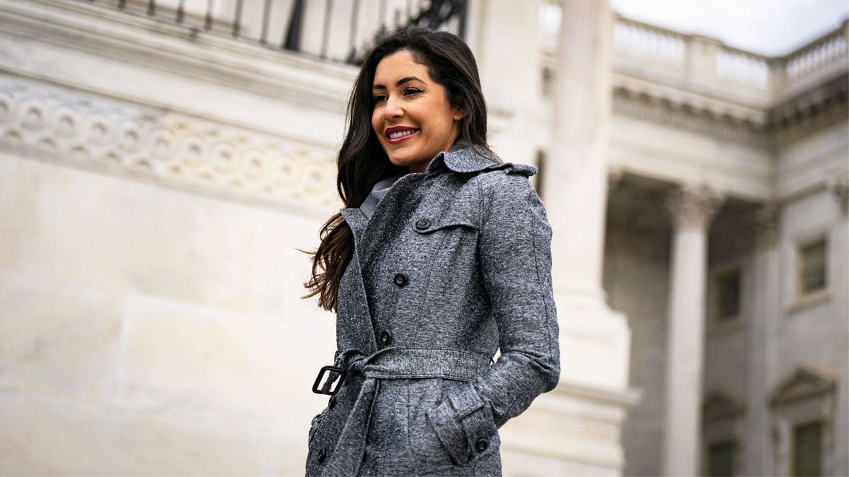 Rep. Anna Paulina Luna outside the Capitol Building