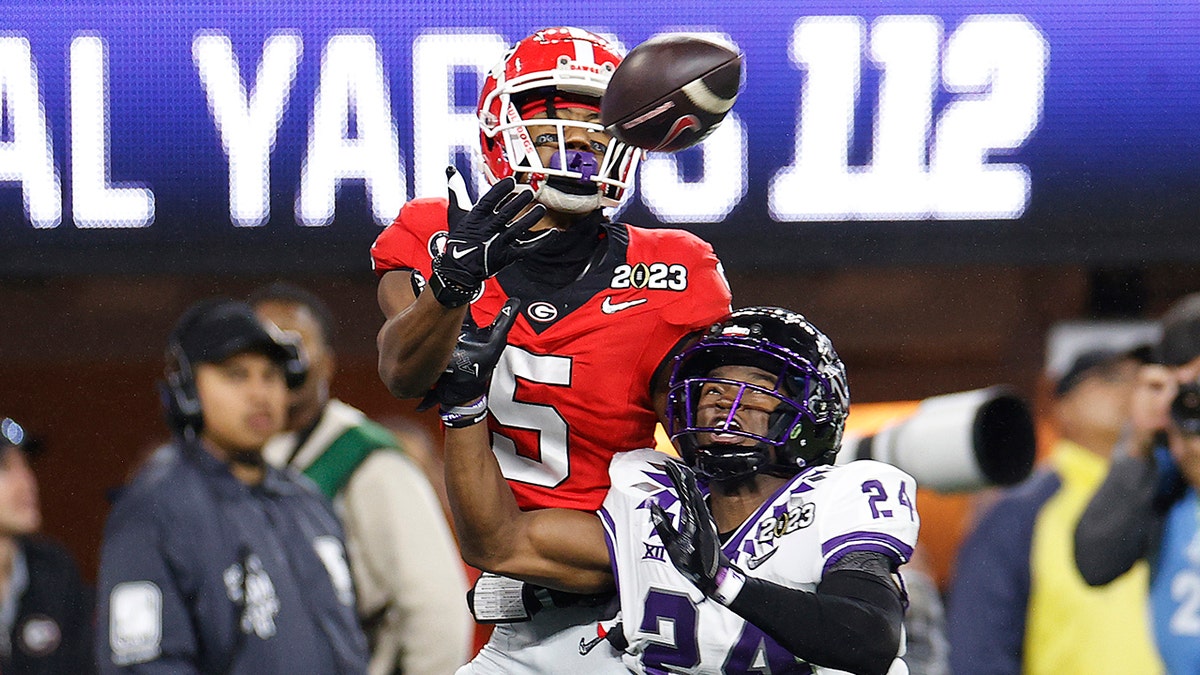 Adonai Mitchell with a one-handed catch