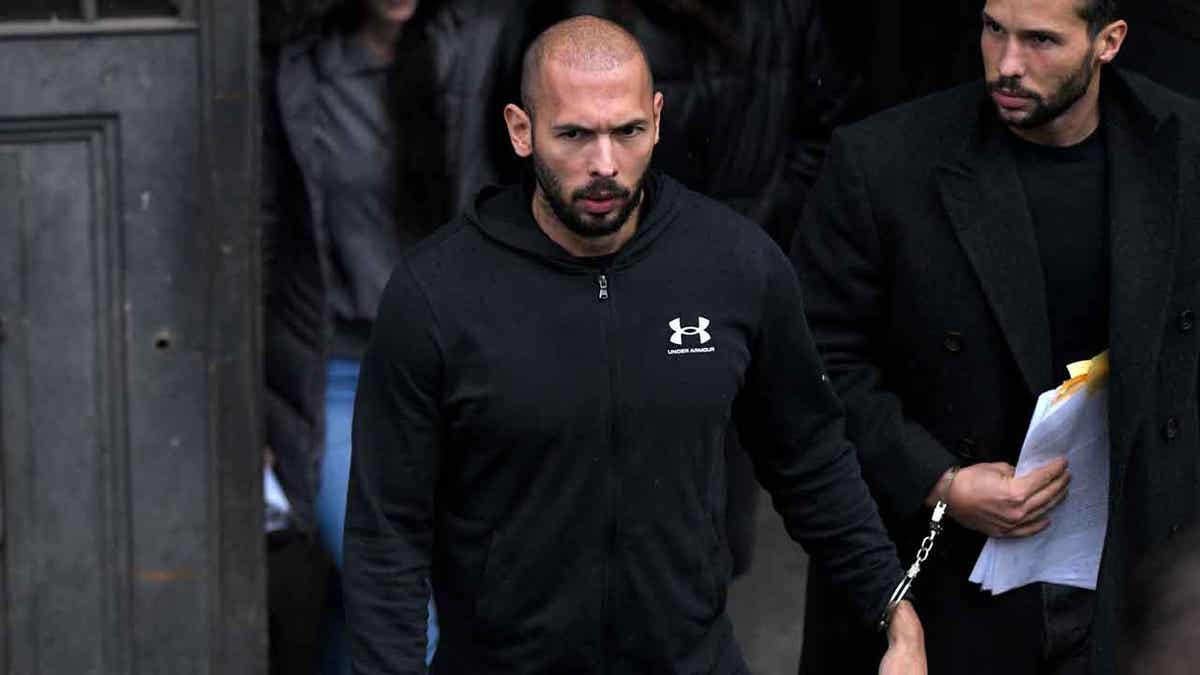 Andrew tate walking with his brother