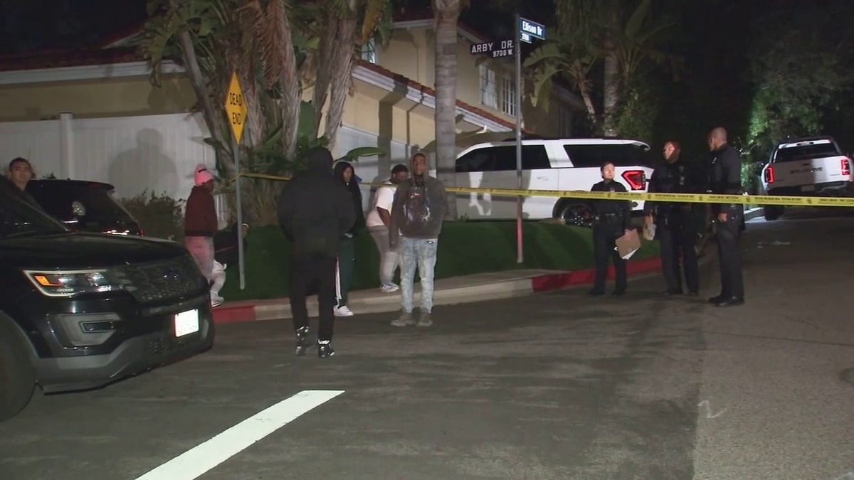 Scene of California shooting in Los Angeles that left 3 dead