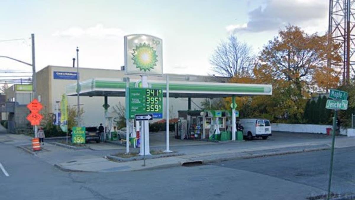 BP gas station in Mineola, NY
