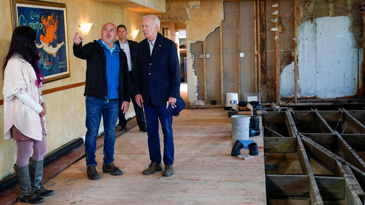 Biden California Storms