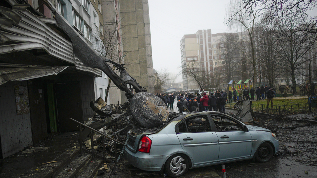 Brovary, Ukraine helicopter crash