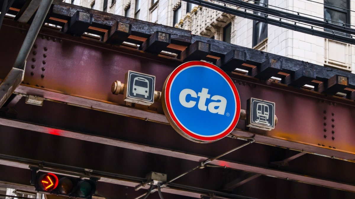 A Chicago Transit Authority sign