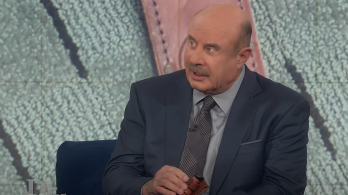 Dr. Phil with knife sheath