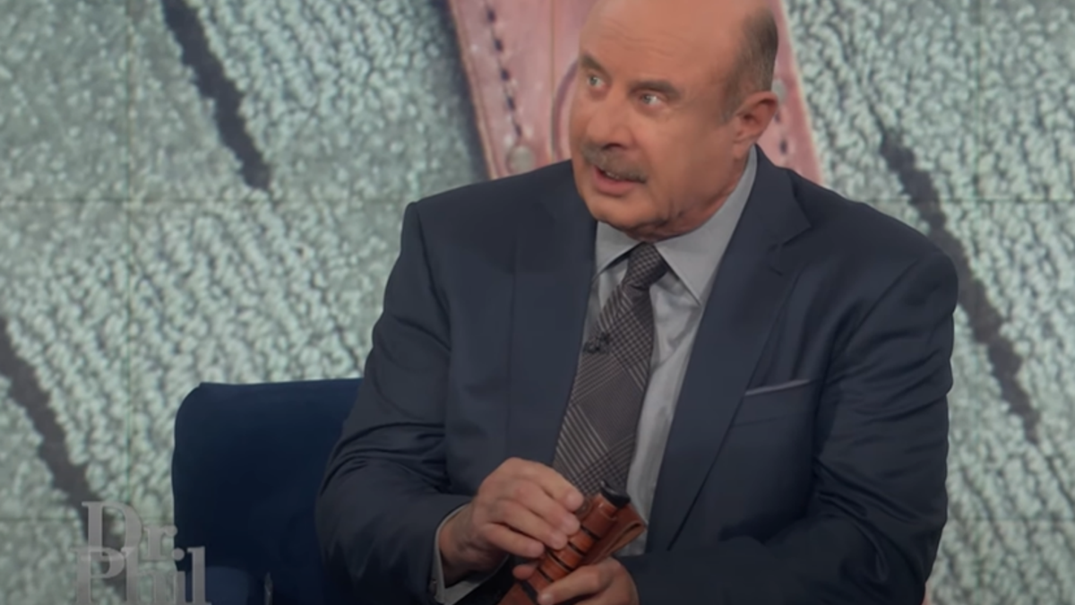 Dr. Phil with knife sheath