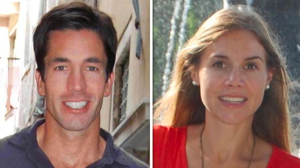 Dale Cheney, left, Lauren Colton Cheney, right