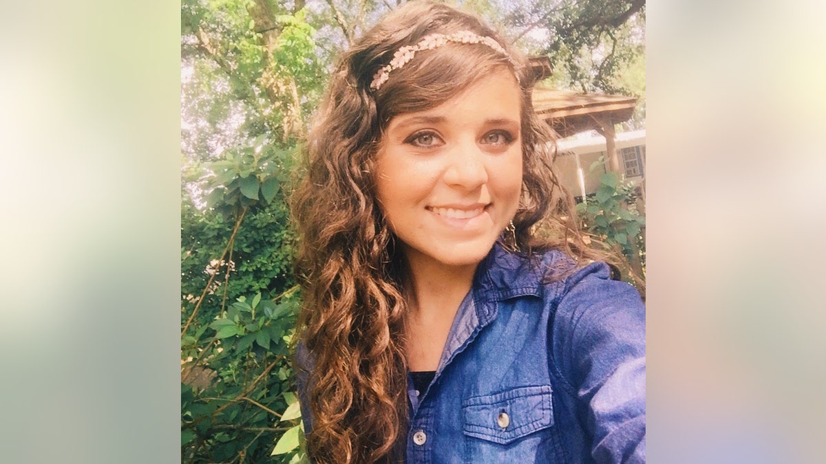 Jinger Duggar Vuolo smiling in front of the camera
