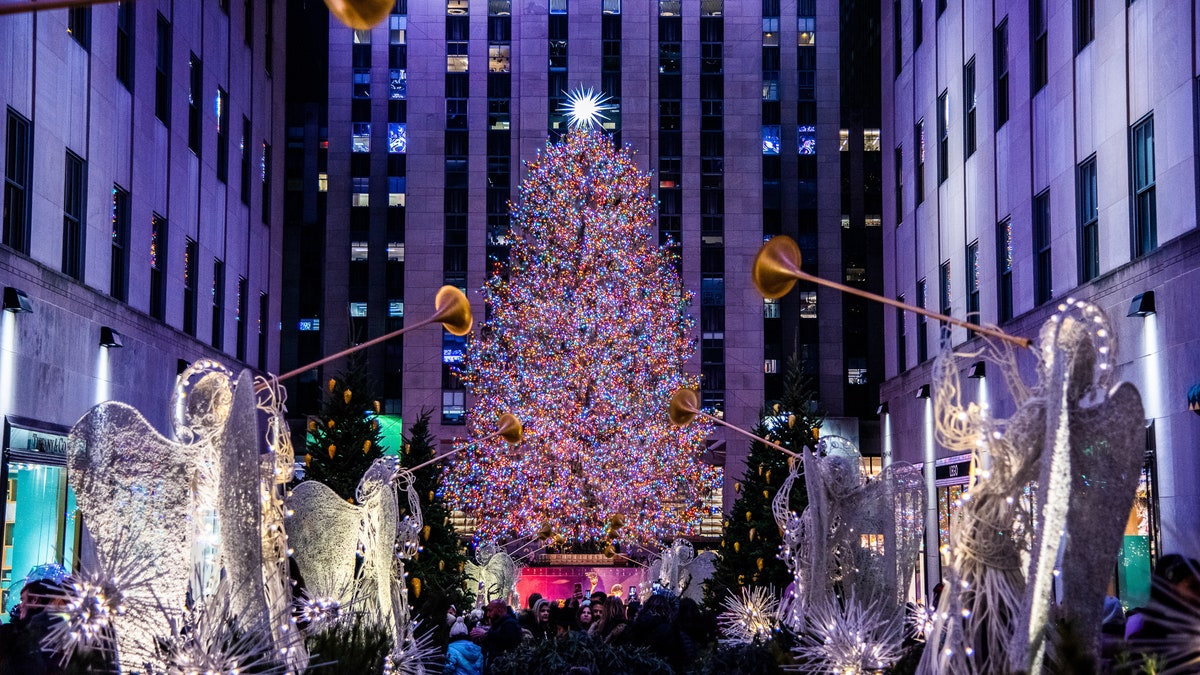 Rockefeller Center Christmas Tree New York City