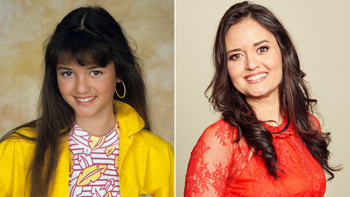 Danica McKellar then and now