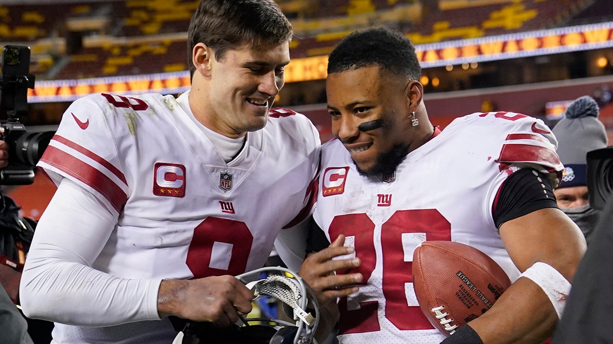 giants: NFL 2023: Are Daniel Jones and Saquon Barkley moving away from New  York Giants? Here's what we know - The Economic Times