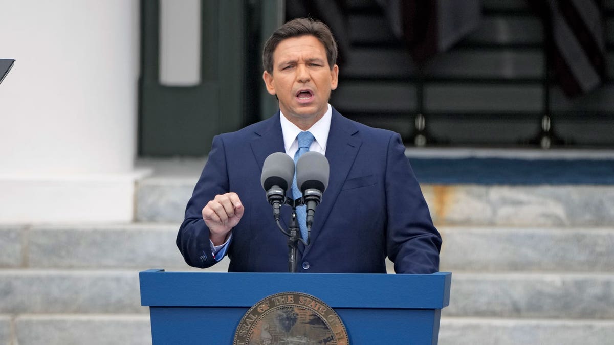 Ron DeSantis after swearing-in