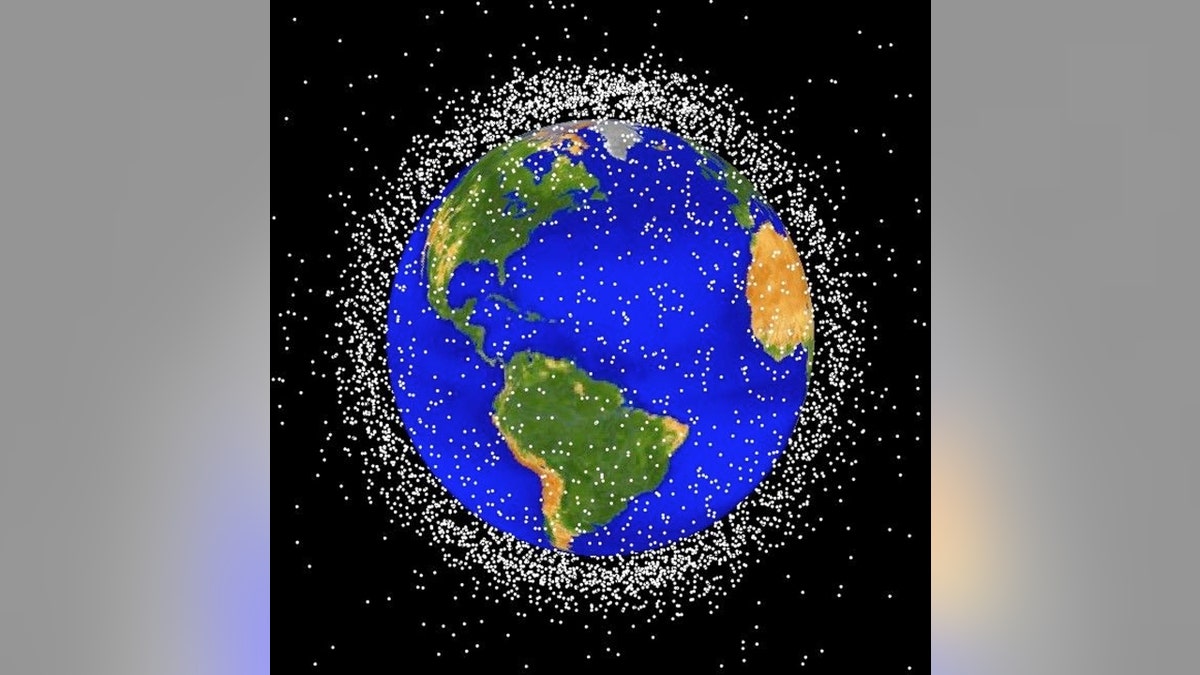 Space debris in low Earth orbit