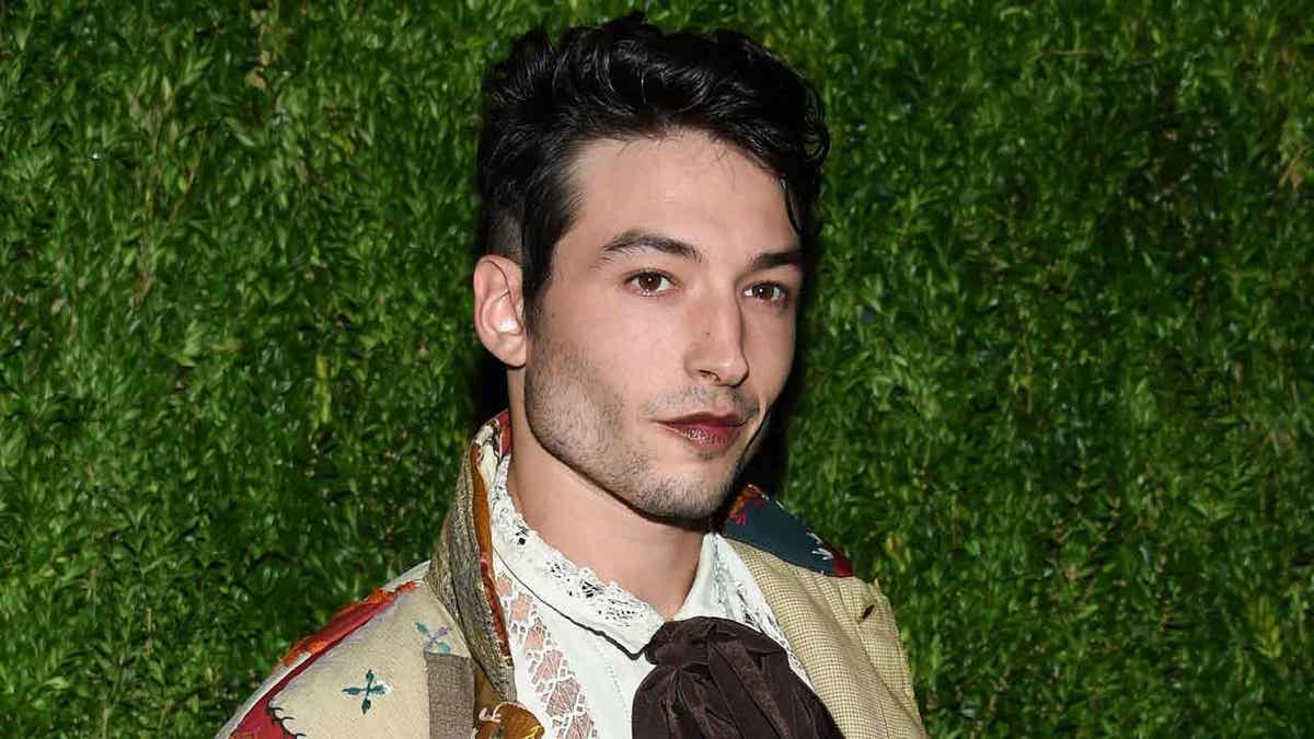 Ezra Miller at the Fashion Fund event