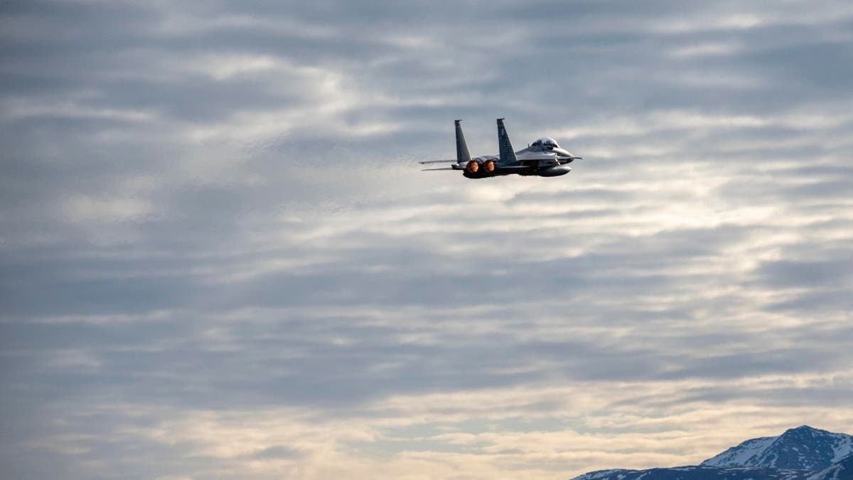 Promotional footage of the F-15EX in action.