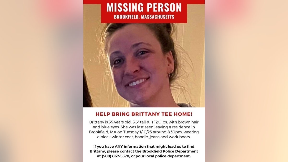 Brittany Tee missing poster