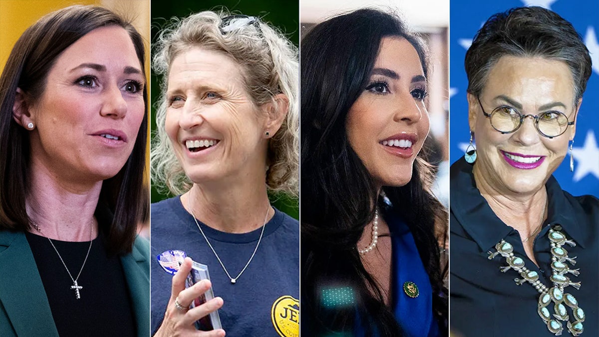 Republican Sen. Katie Britt, Reps. Jen Kiggans, Anna Paulina Luna, and Harriet Hageman