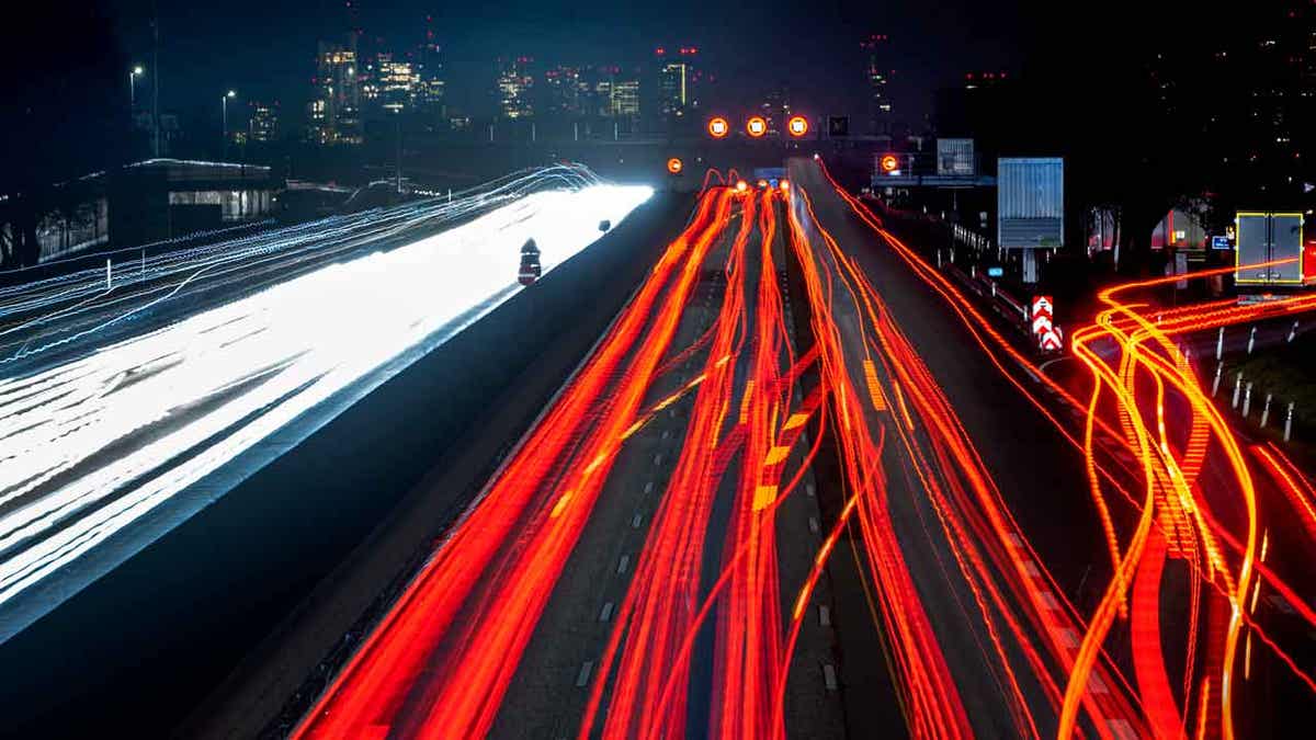 german long exposure photo of road