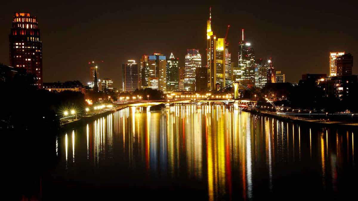 Skyline of Frankfurt, Germany