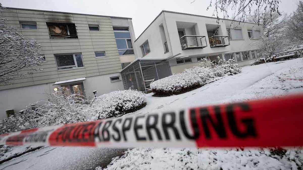 House fire in Germany