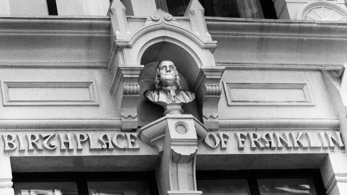 Ben Franklin birthplace Boston