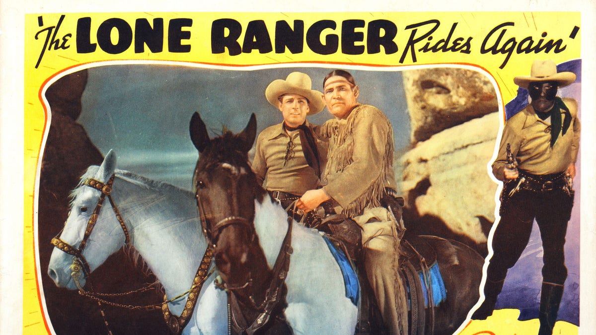 Lone Ranger promo card