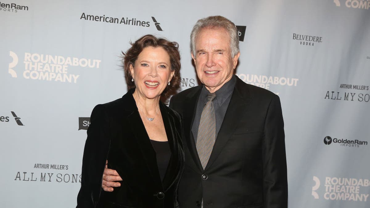 Warren Beatty and Annette Bening